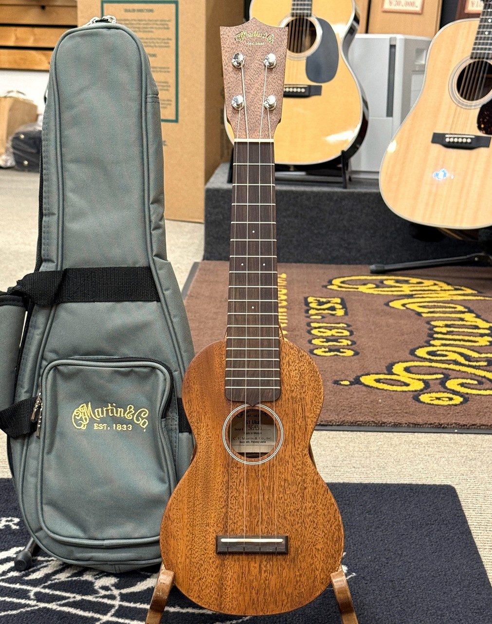 Martin S1 Uke #36430 【ソプラノ/マホガニー単板】【48回無金利 Martin S1 Uke #36430 【ソプラノ/マホガニー単板】【48回無金利