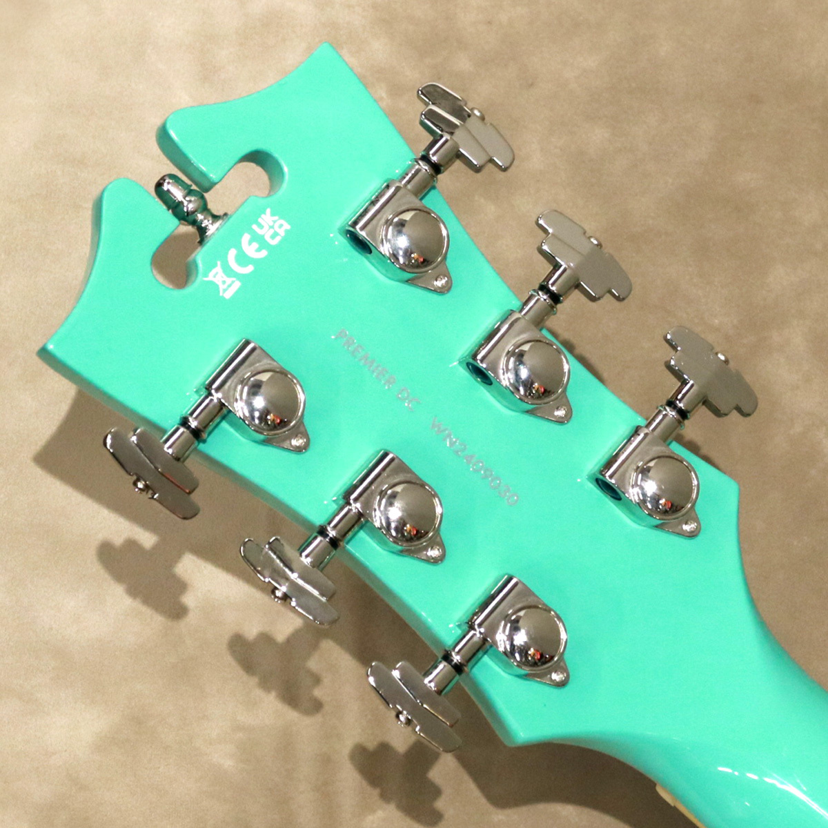 D'Angelico Premier DC, Surf Green（新品/送料無料）【楽器検索