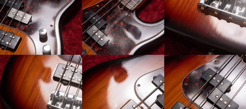 Fender American Deluxe Precision Bass 3CS 1997 4.455kg #N6198959