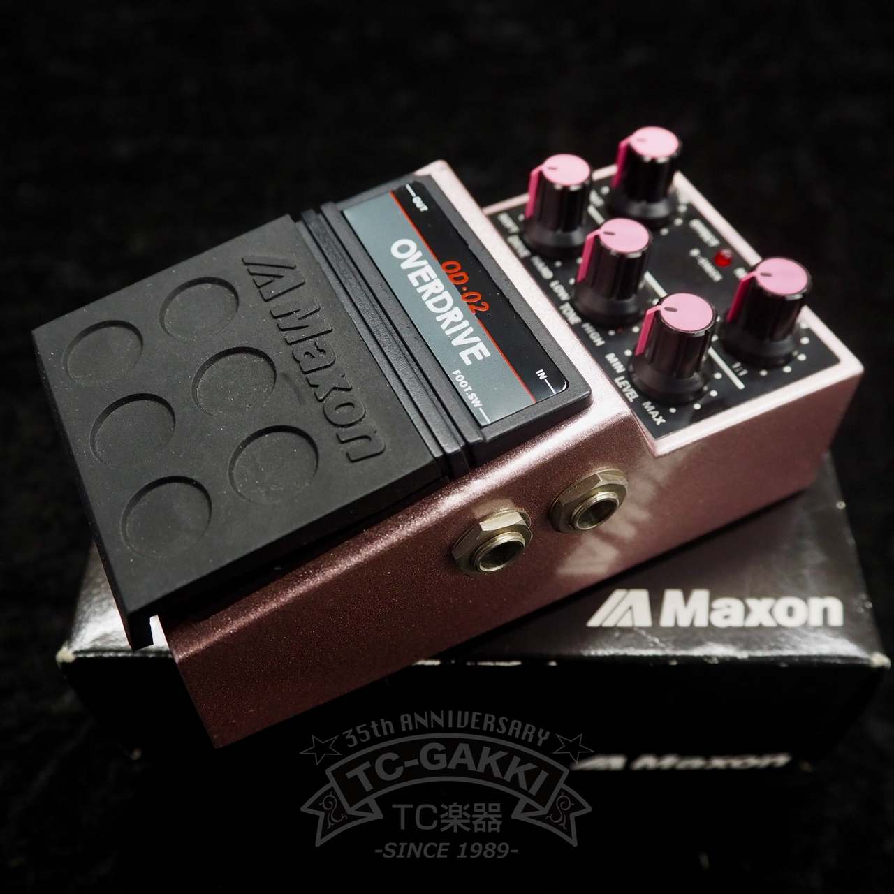 Maxon OD-02 オーバードライブ マクソン ビンテージ 日本製 Maxon OD-02 OVERDRIVE（ビンテージ）【楽器検索デジマート】