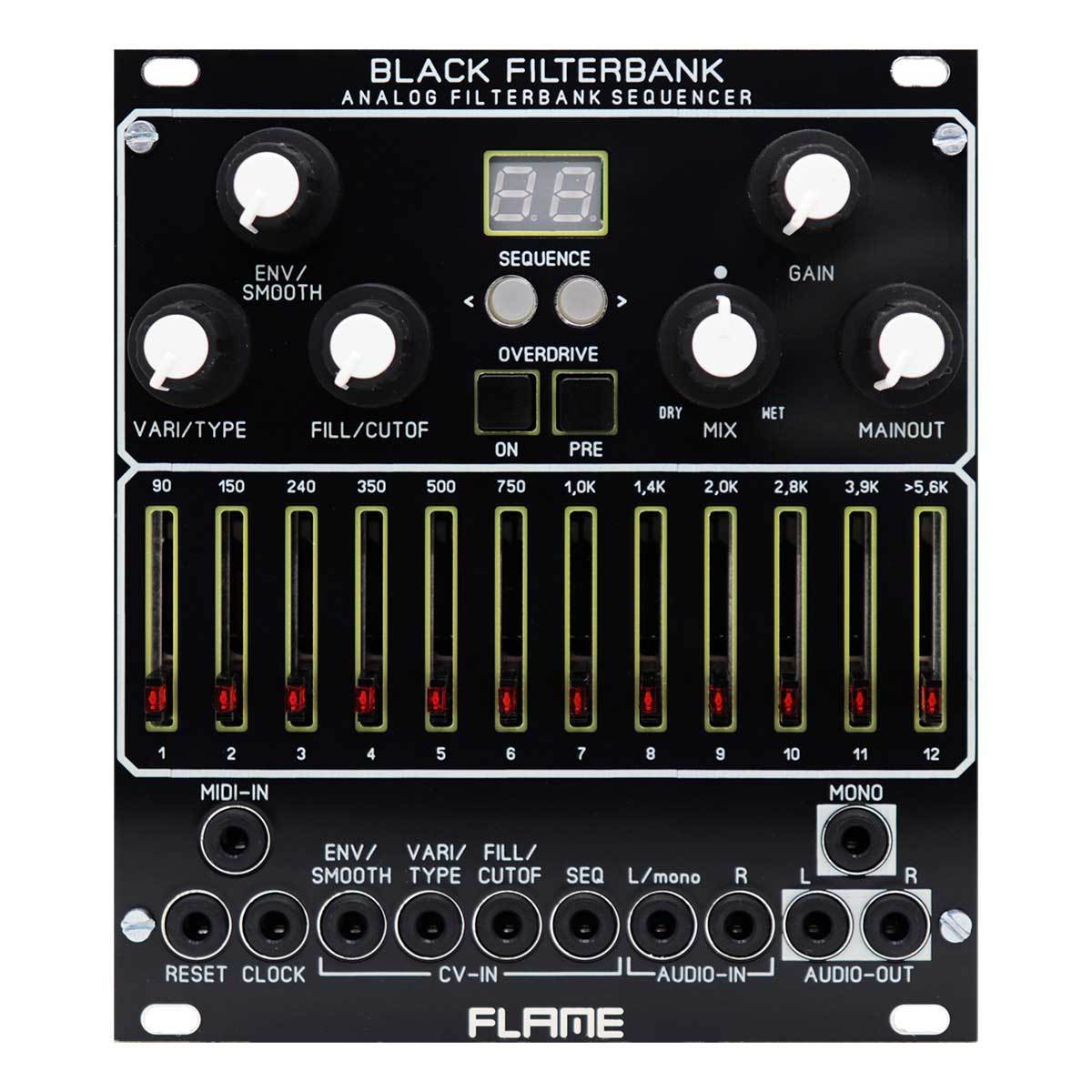FLAME Black Filterbank ユーロラックモジュラーシンセサイザー（新品