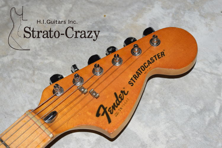 国産コンポーネントストラトタイプ Fender Stratocaster '76 Natural/Maple neck（ビンテージ