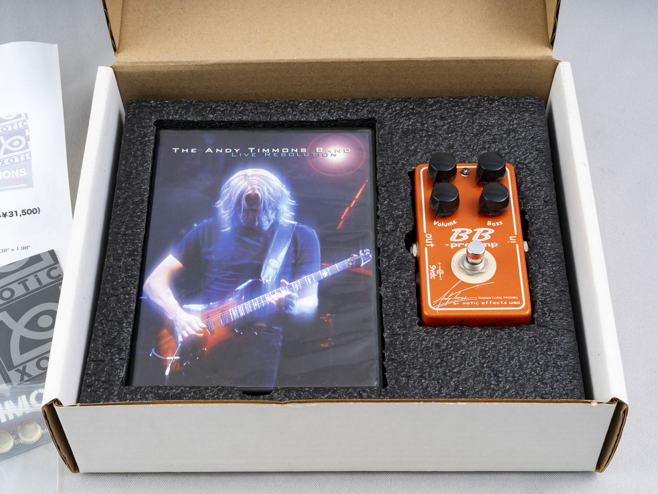 Xotic BB preamp Andy Timmons Limited Edition（中古）【楽器検索