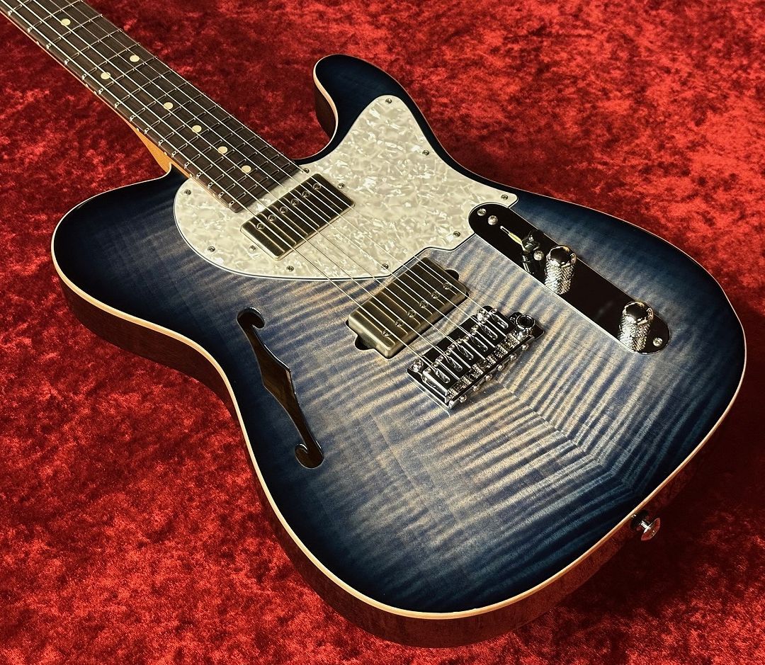 Suhr Classic T Custom -Faded Trans Whale Blue Burst- ≒3.215Kg