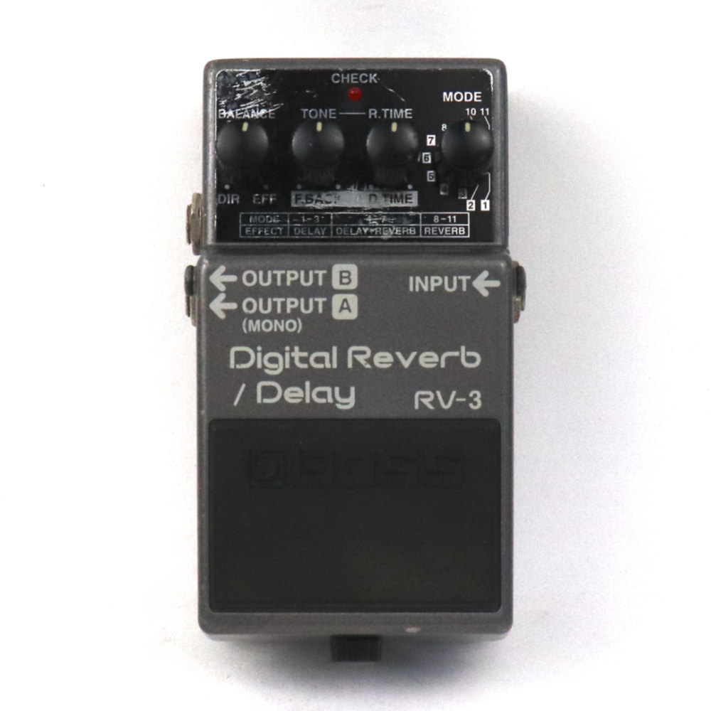 BOSS 【中古】 デジタルリバーブ ディレイ エフェクター BOSS RV