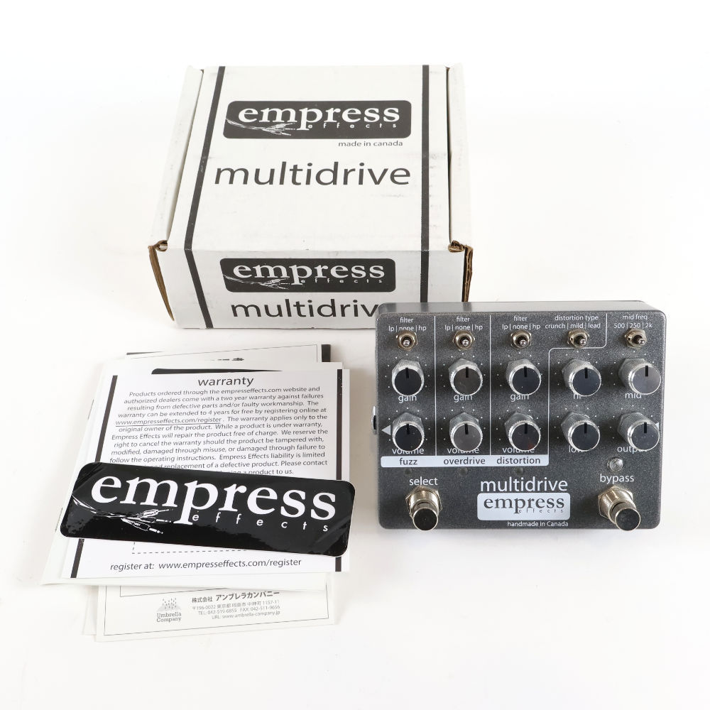Empress Effects Multidrive エンプレス マルチドライブ Empress Effects Multidrive エンプレス マルチドライブ