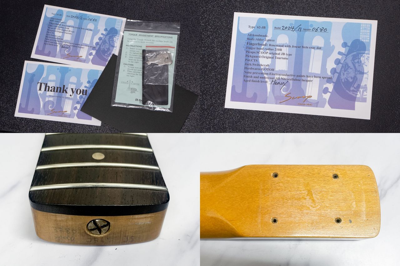 SCOOP CREATION WORKS Type '62-JB Heavy aged Black 2024 3.775kg