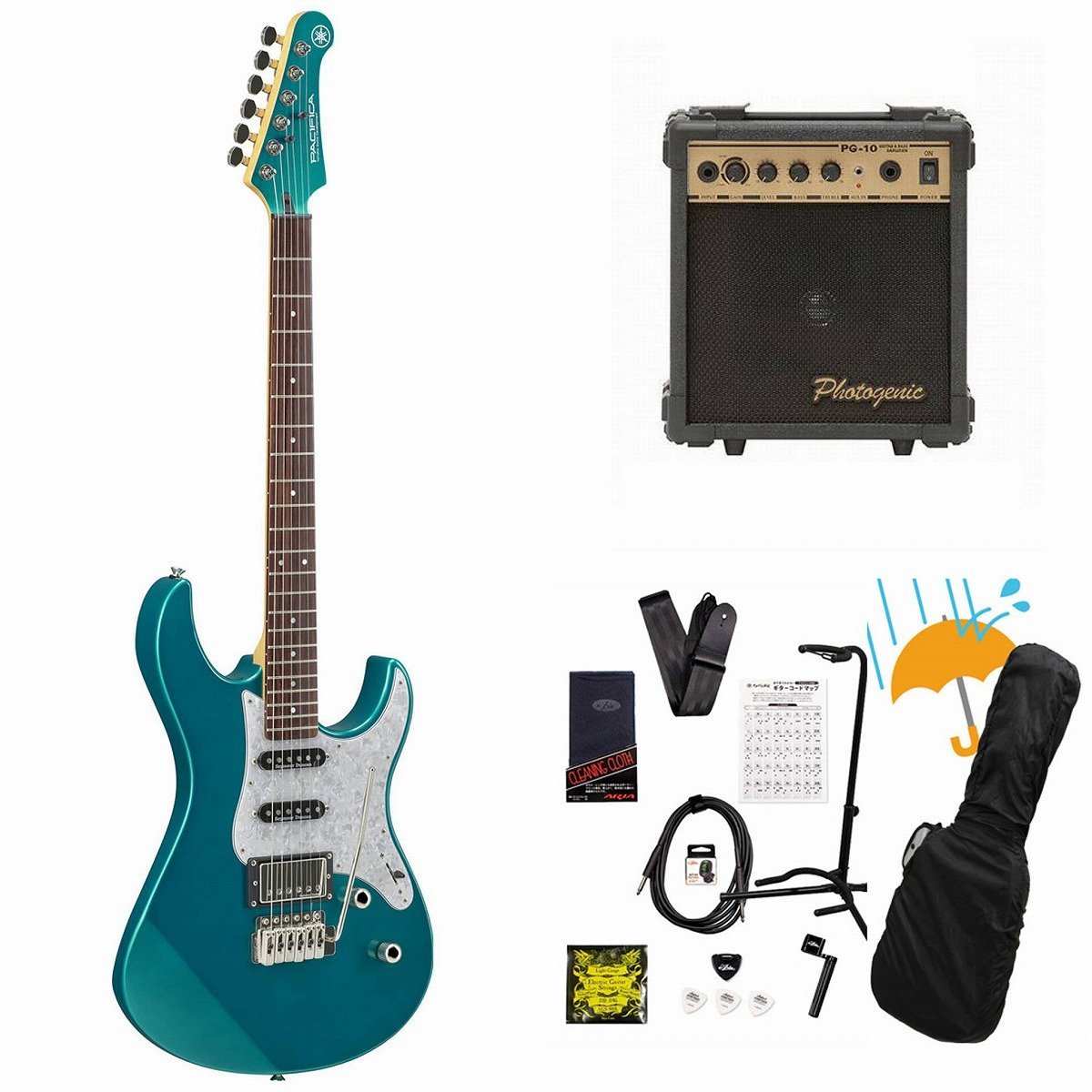 YAMAHA Pacifica 612 VIIX TGM(ティールグリーンメタリック) PG-10