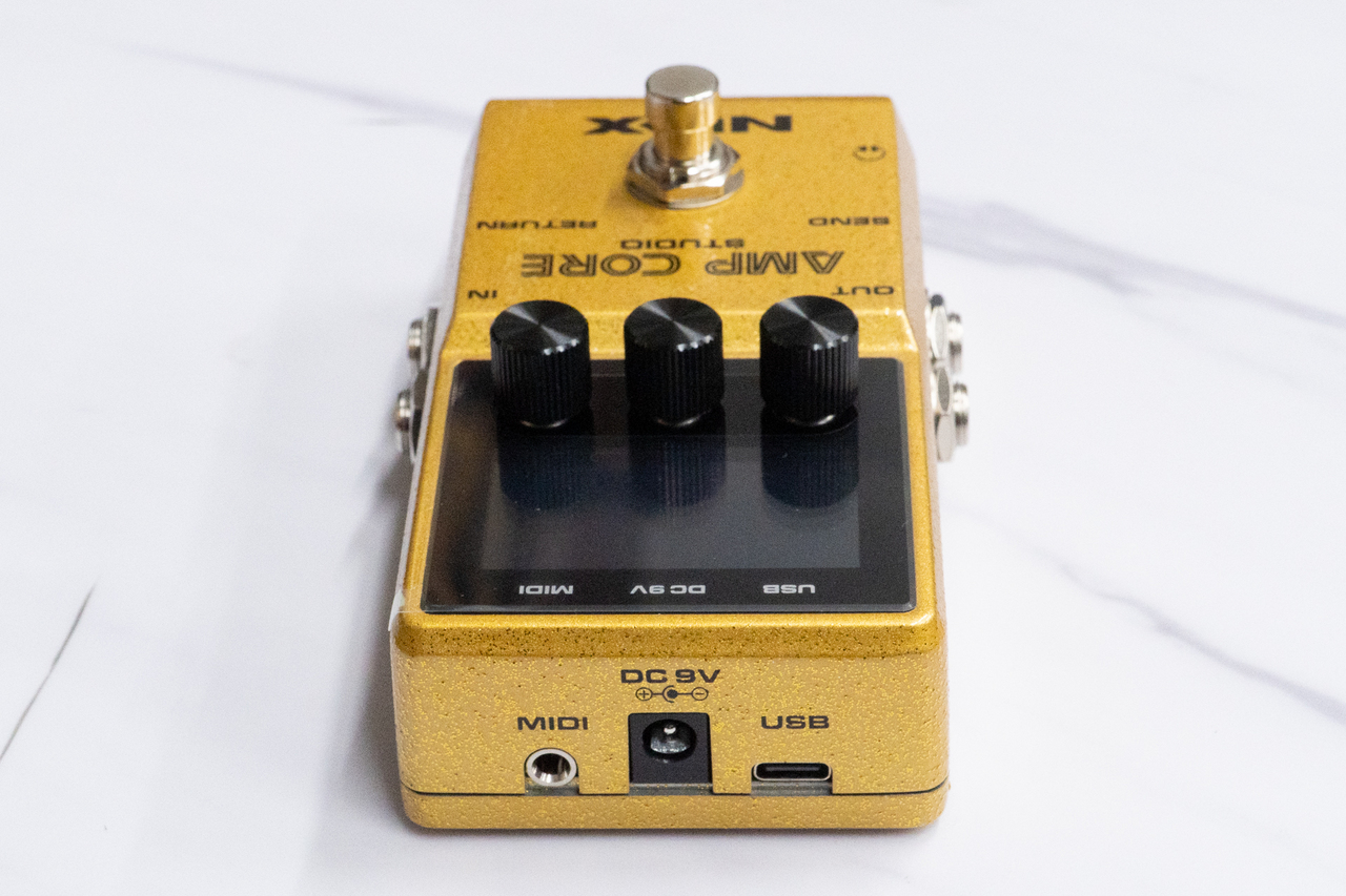 NUX NCA-1 AMP CORE STUDIO ギターエフェクター ゴールド NUX NCA-1 AMP CORE STUDIO ギターエフェクター ゴールド Nux