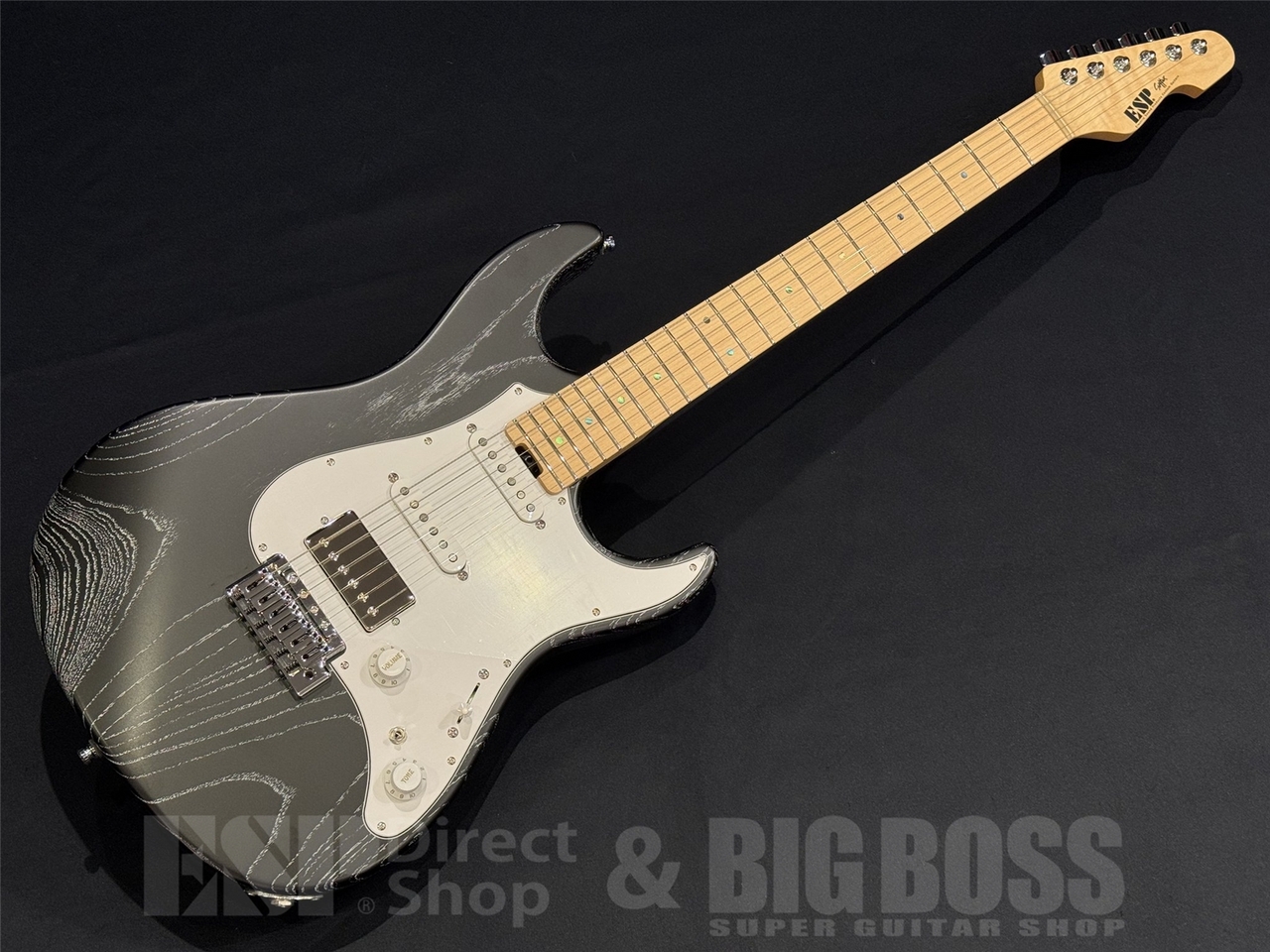 ギター ESP SNAPPAR-AS BLK ESP ( イーエスピー ) SNAPPER-AS Black 送料無料 | サウンドハウス