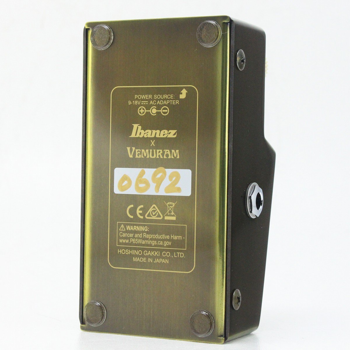 未使用 コレクション品 Ibanez × VEMURAM TSV808 Ibanez TSV808 <アイバニーズ>｜平野楽器 ロッキン オンラインストア
