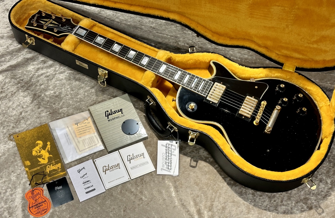 Gibson Custom Shop Murphy Lab 1968 Les Paul Custom Reissue 