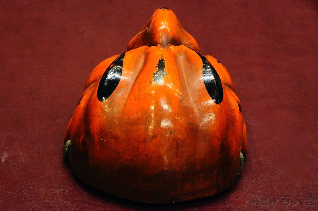 お面　舞楽面　抜頭の毛付き batto5.jpg