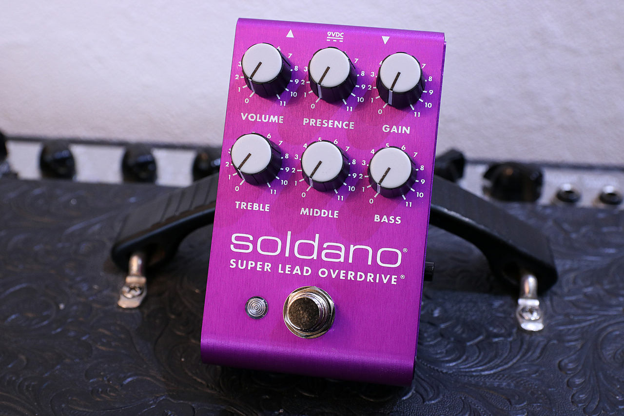 Soldano SLO Super Lead Overdrive Pedal Limited Purple  【チョイ傷】（B級特価）【楽器検索デジマート】