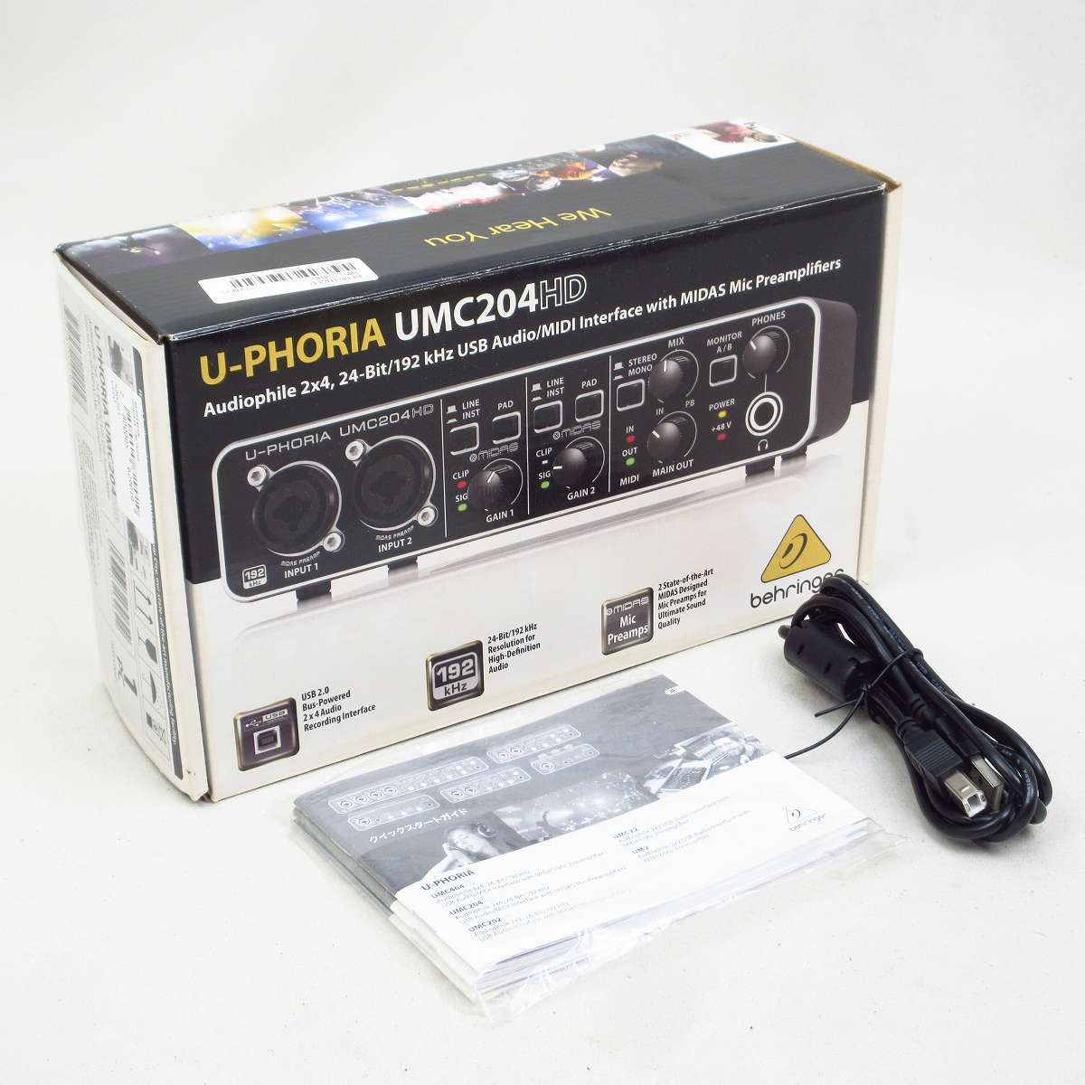 BEHRINGER UPHORIA UMC204HD 
