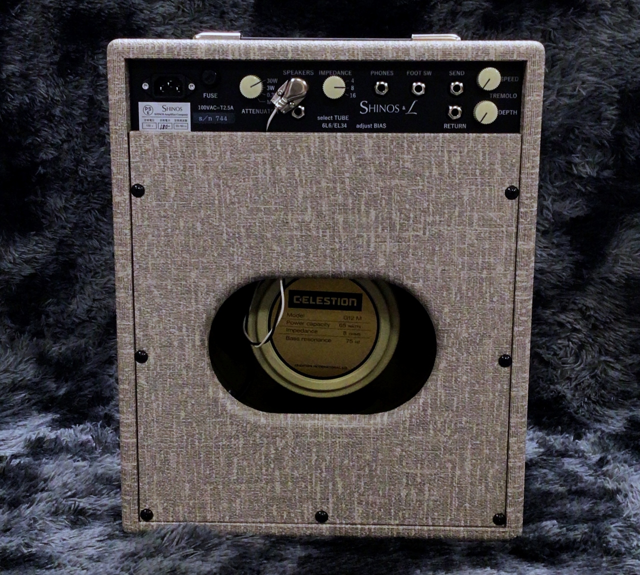 SHINOS ROCKET 6L6 Fawn Tolex【大人気の小型かつ本格派真空管