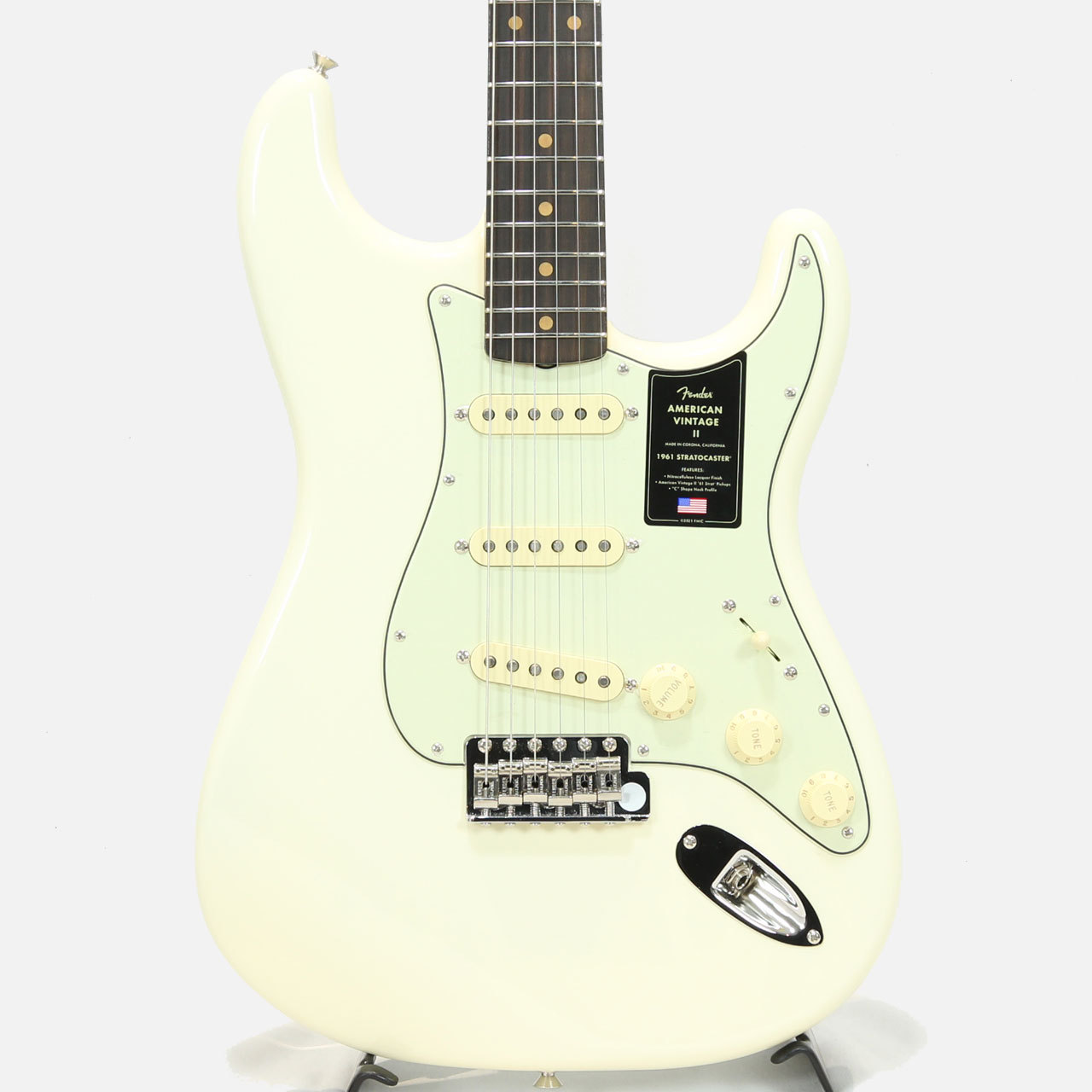 希少　Fender American Vintage Olympic White 希少Fender American Vintage Olympic White