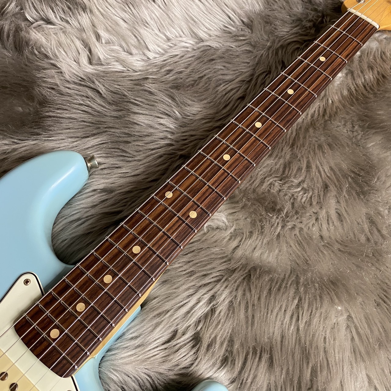 FREEDOM CUSTOM GUITAR RESEARCH O.S. Retro:ST:Sonic Blue【現物画像