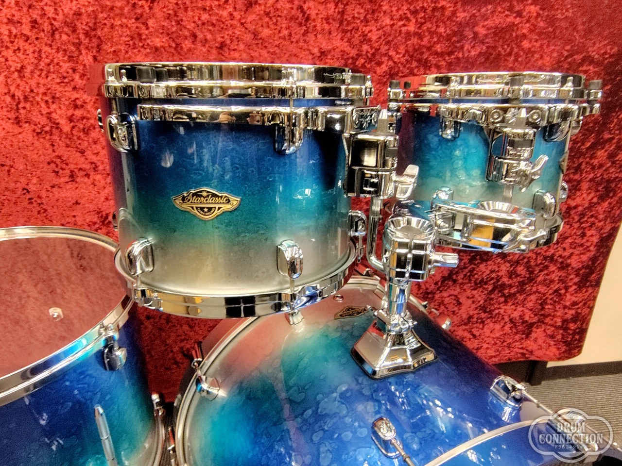 ま*こ様 【高騰中】アメイジングレア　コンプ　9枚セット Tama Starclassic Walnut / Birch 4pcs -Molten Blue Ice Fade-（新品
