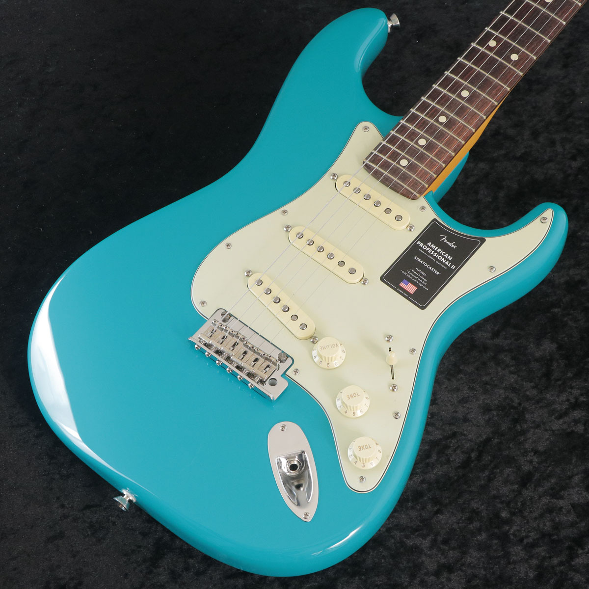 Fender American Professional II Stratocaster Rosewood Miami Blue