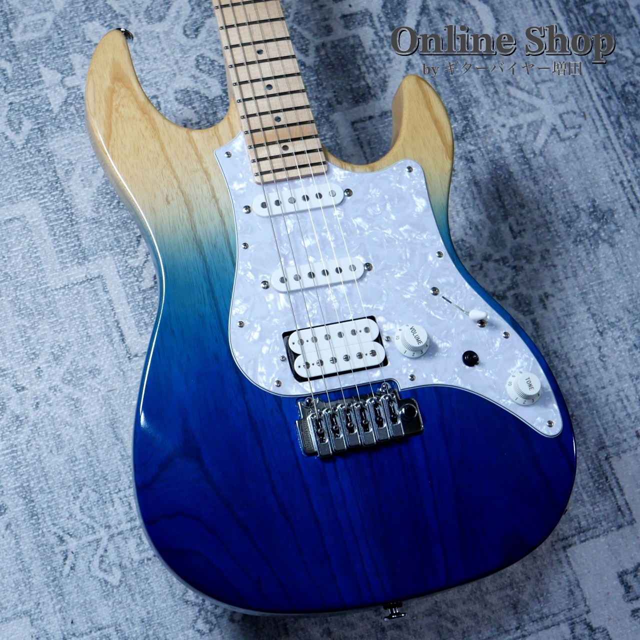 FUJIGEN(FGN) 【試奏動画】2022 EOS-ASH-M-GP Navy Blue Gradation