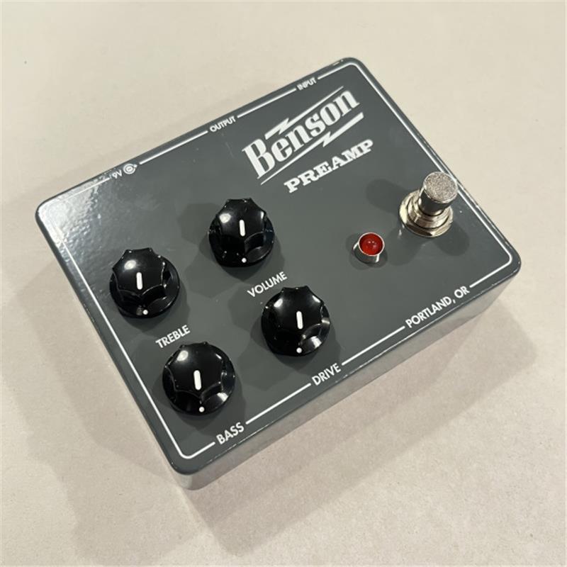 美品 benson preamp ベンソン overdrive オーバードライブ Benson Amps USED 中古 Preamp Pedal (Benson ベンソン