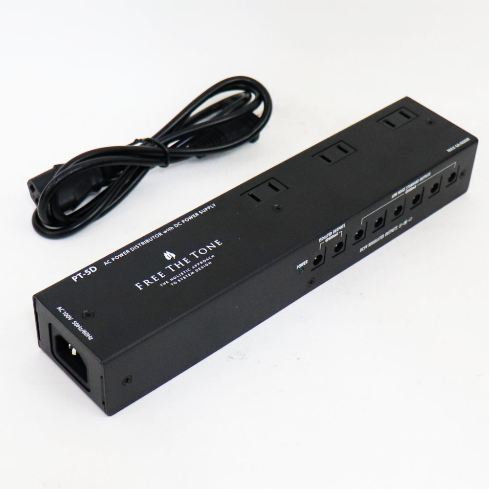 新品 未使用 FREE THE TONE PT-5D パワーサプライ PT-5D｜Products 商品紹介｜Free The Tone