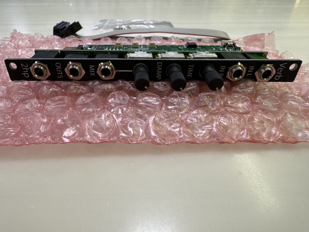 モジュラーシンセ2hp Verb