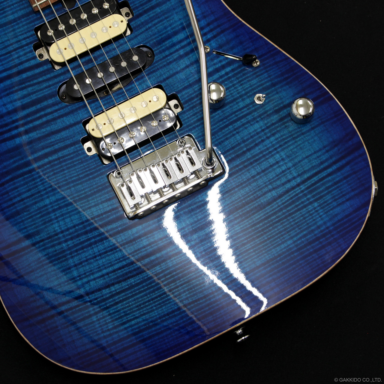 T's Guitars DST-Pro24 Mahogany Limited Custom [Trans Blue Burst 