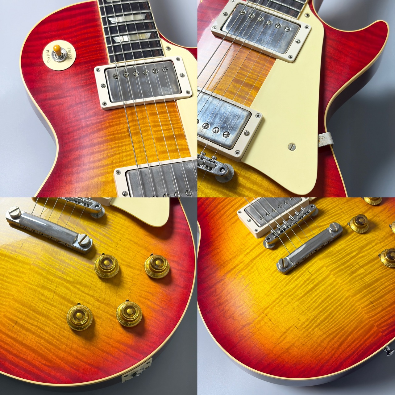 Gibson Custom Shop 【漆黒指板&極上杢】1959 Les Paul Standard