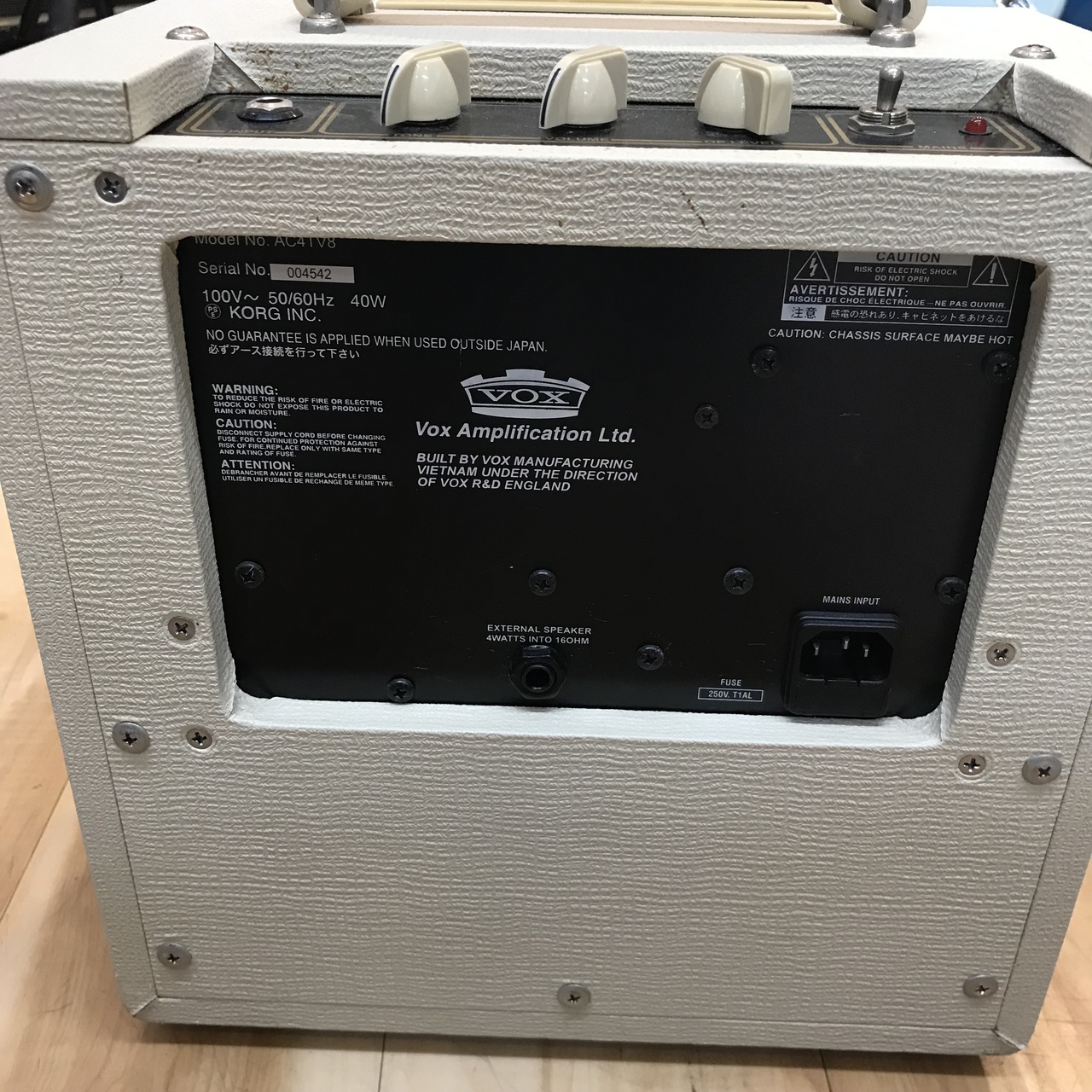 VOX AC4TV8（中古）【楽器検索デジマート】