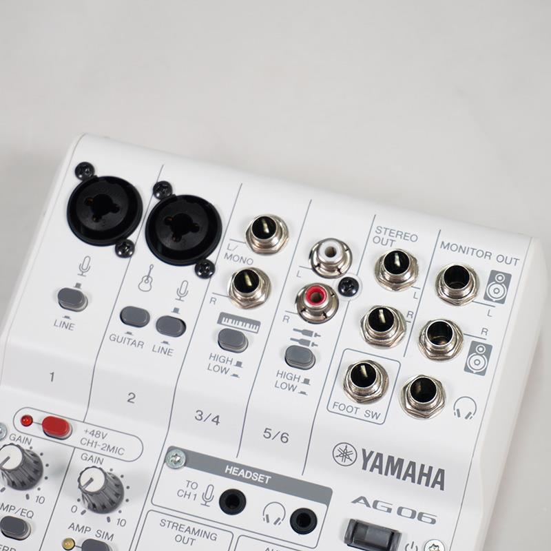 YAMAHA USED 中古 AG06MK2 W (ヤマハ)(USBミキサー)(配信用