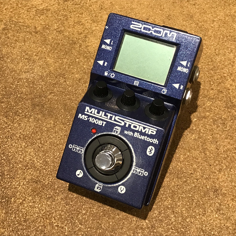 【中古】ZOOM マルチエフェクター MS-100BT（エレキギター・ベース） ZOOM MS-100BT (中古)