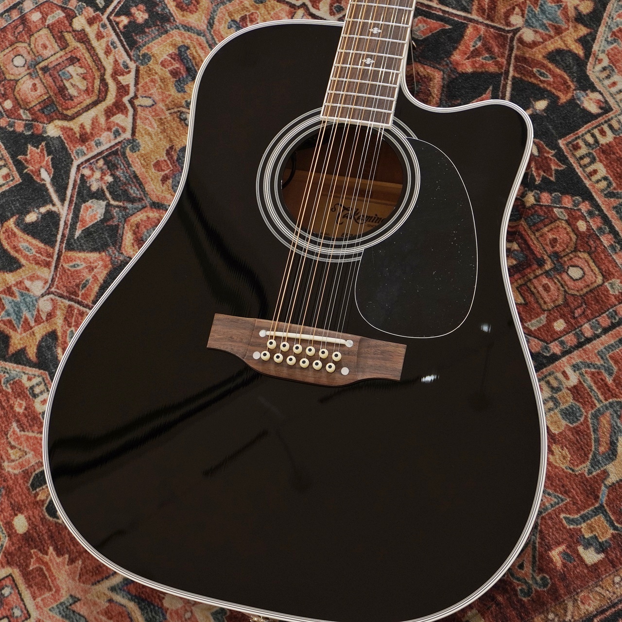 Takamine EF381SC BL 【12弦】【海外輸出仕様モデル】【日本製