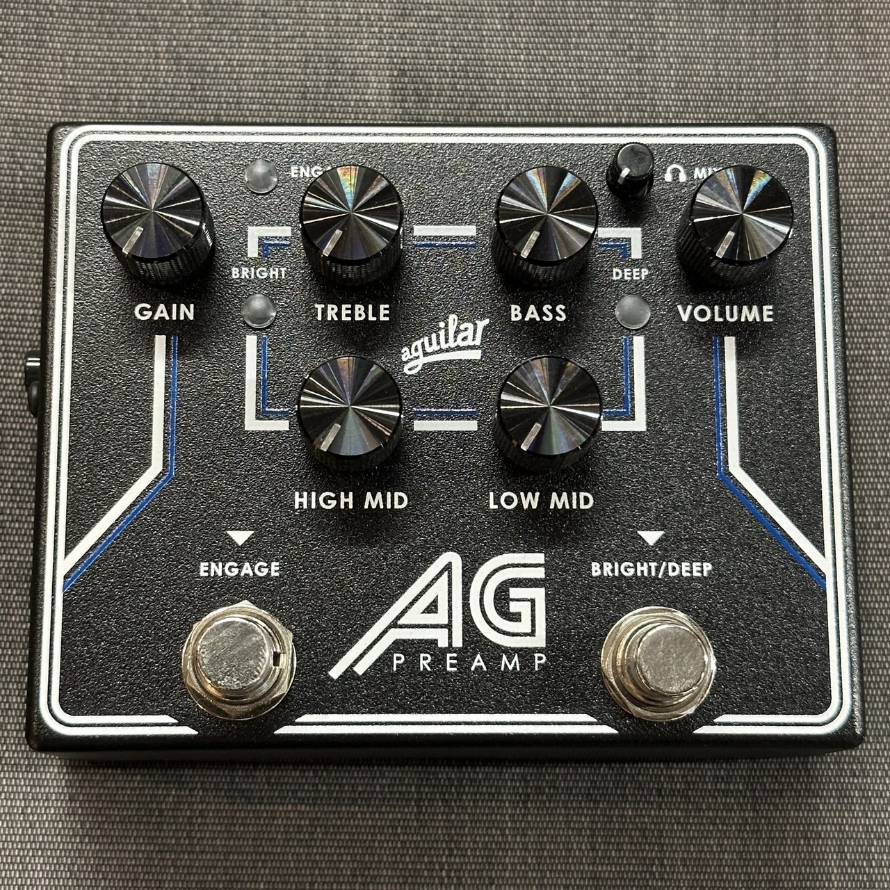 AG PREAMP ベースエフェクター AG PREAMP / ANALOG BASS PREAMP AND DI: エフェクター｜三木楽器公式