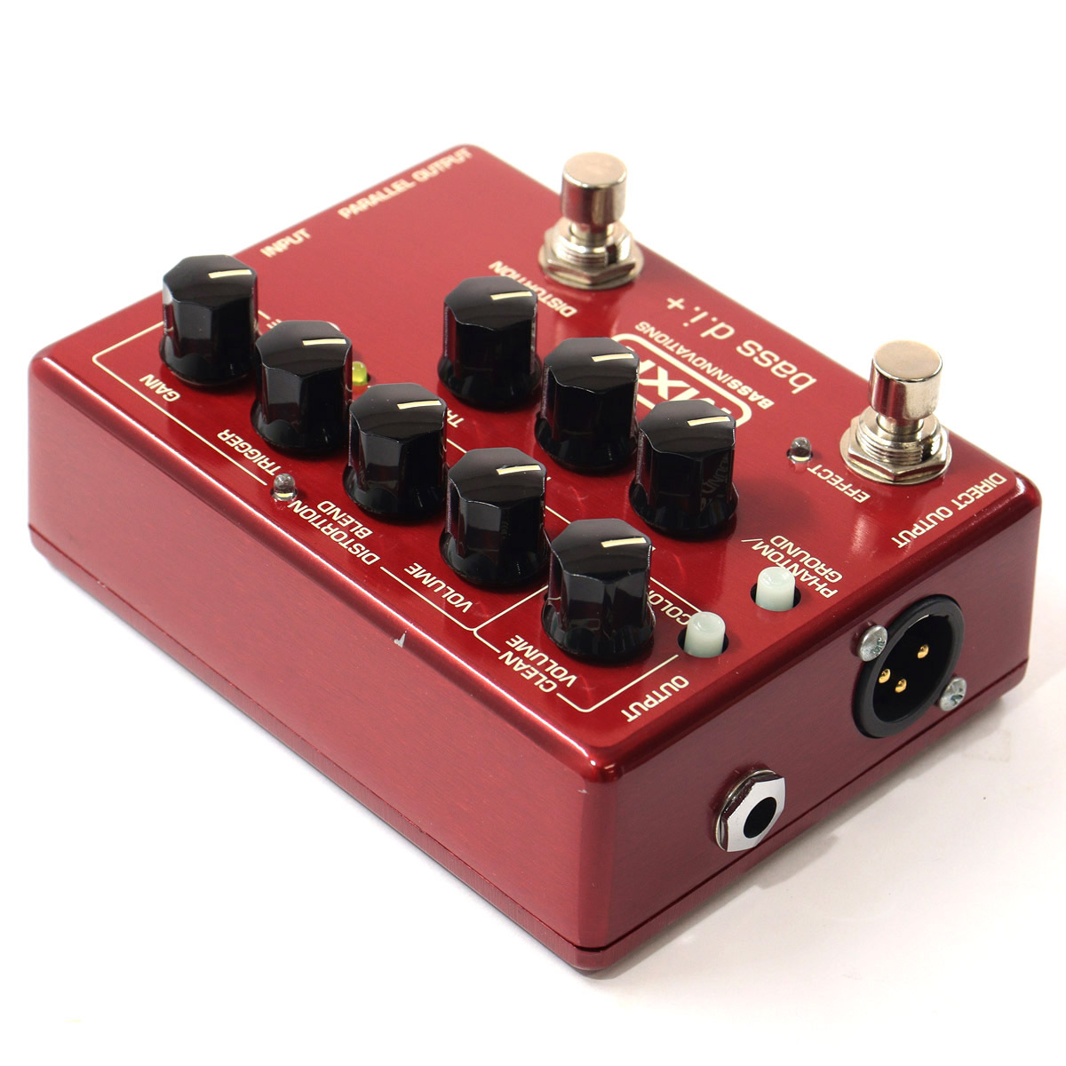 MXR m80 bass di+ 限定カラー 【Brushed Red】 MXR m80 bass di+ 限定カラー 【Brushed Red】 M80 BASS D.I.+