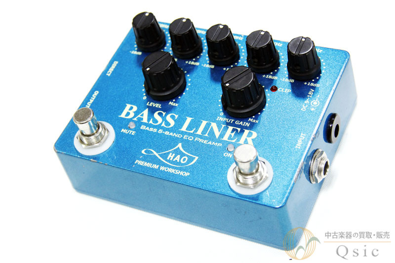 HAO BASS LINER プリアンプ ベース用プリアンプ】ベース用プリアンプの