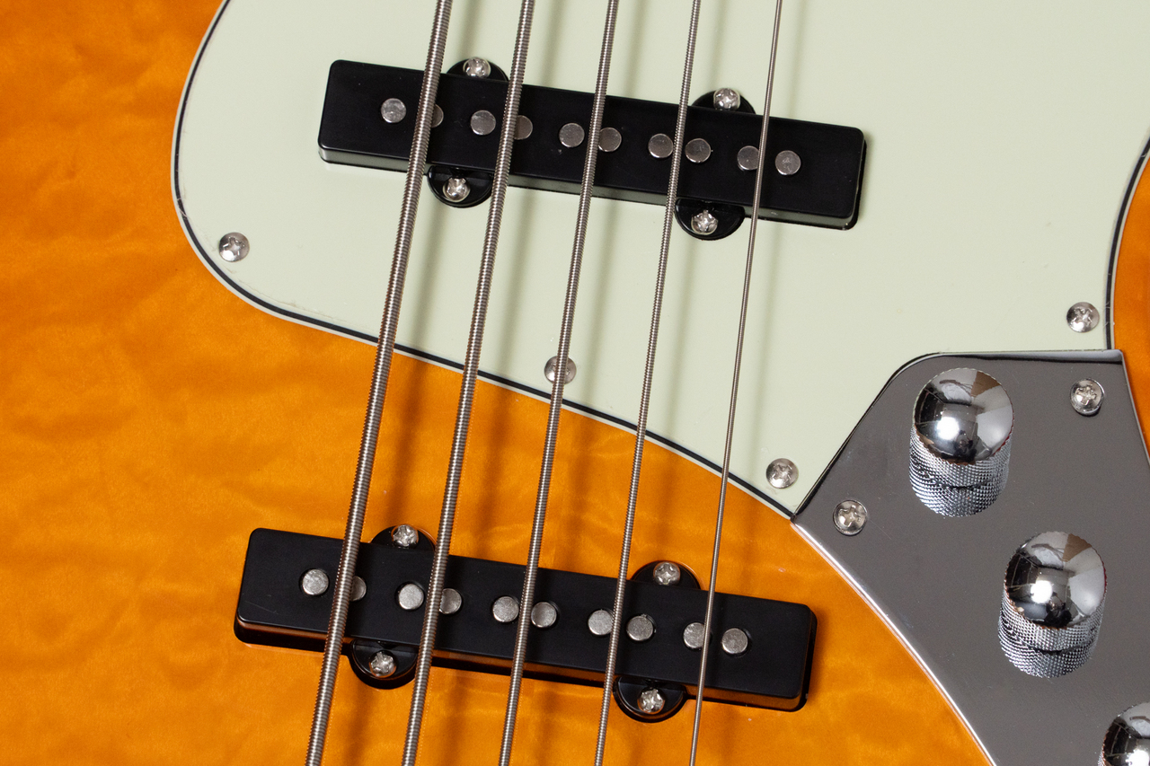 Woofy basses Oneシリーズ Hank 5M 5弦 エレキベース woofy basses ONE series Hank 5 M Plus Orange（新品/送料無料