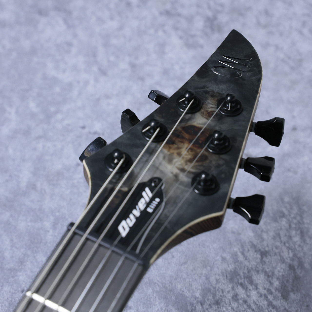 MAYONES Duvell Elite 6 「Trans Natural Fade Black Burst OUT Satine