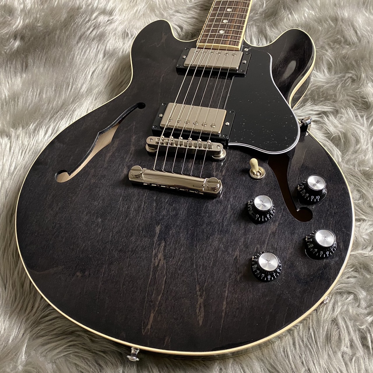 Gibson ES-339 Trans Ebony【現物画像】【最大36回分割無金利 