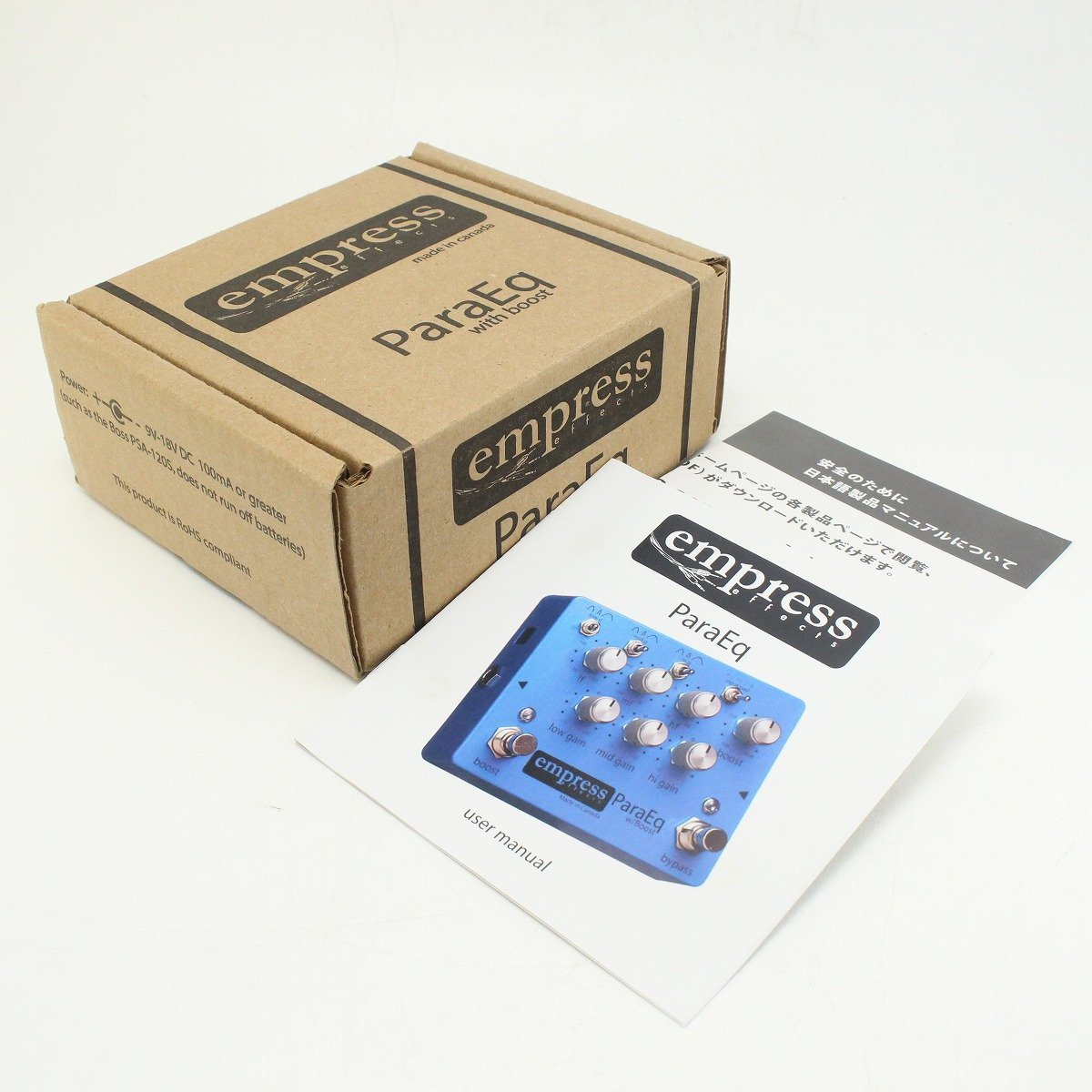 Empress Effects ParaEQ w/Boost 【御茶ノ水本店】（中古