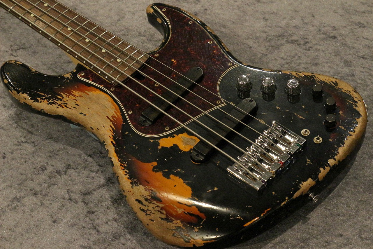 Xotic Custom Order XJ-1T 5st MH Super Heavy Aged / Black
