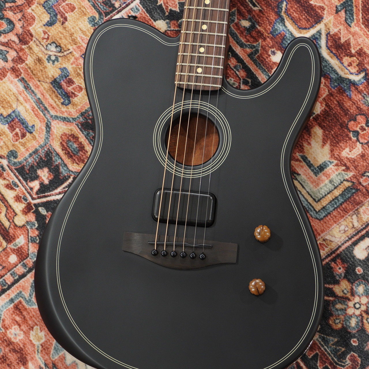 Fender Acoustasonic Standard Telecaster Black【旧価格!】【2025年製