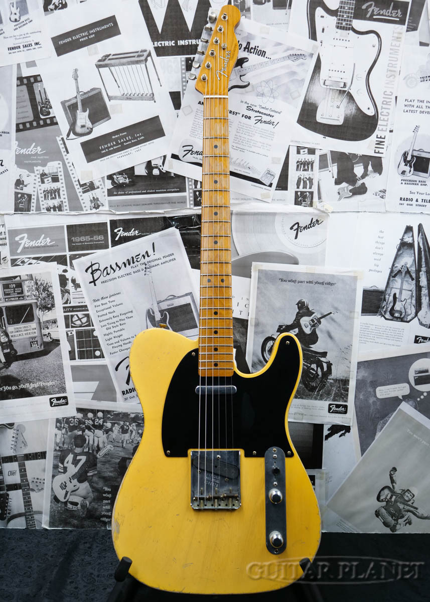 Fender Custom Shop MBS 1952 Telecaster Relic -Aged Nocaster Blonde 