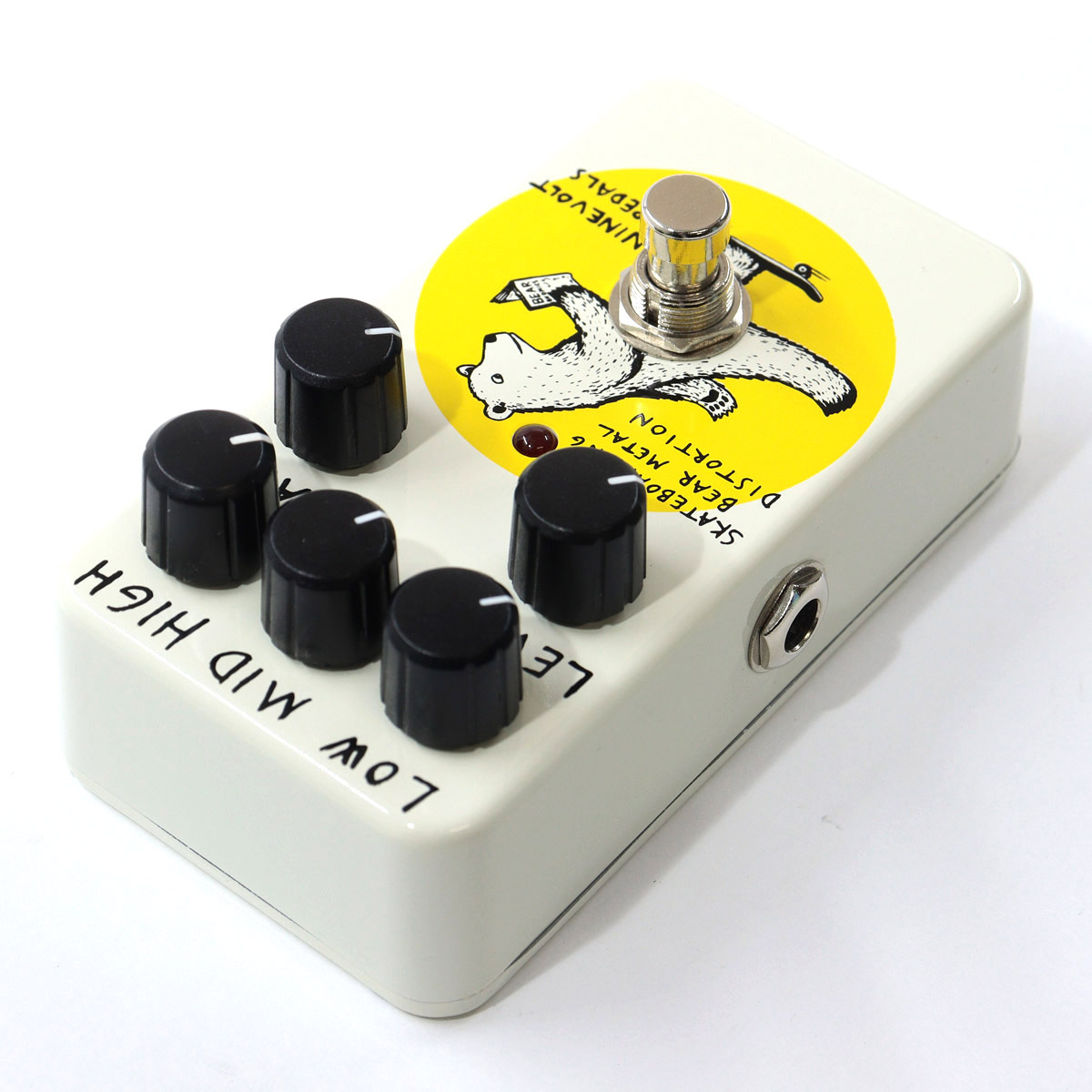 レア　SKATEBOARDING BEAR L DISTORTION NINEVOLT PEDALS Skateboarding Bear Metal Distortion 【池袋店