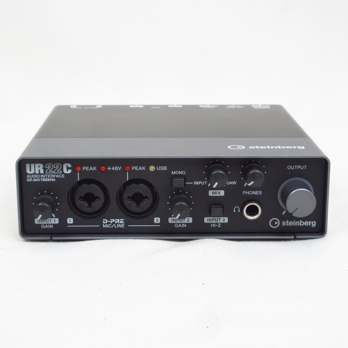 Steinberg UR22C 2IN&2OUTのオーディオインターフェイス 【横浜店