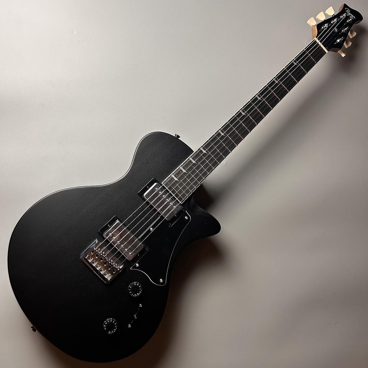 RYOGA 【現物画像】HORNET Open Pore Black エレキギター ハムバッカー