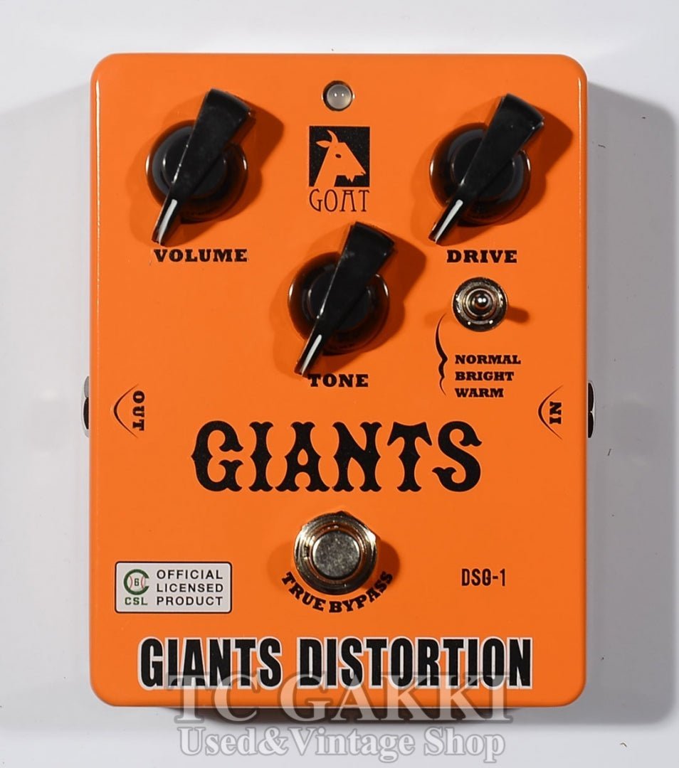 【レア品♪】GOAT Tigers DISTORTION DST-1 タイガース GOAT GIANTS DISTORTION DSG-1（新品）【楽器検索デジマート】