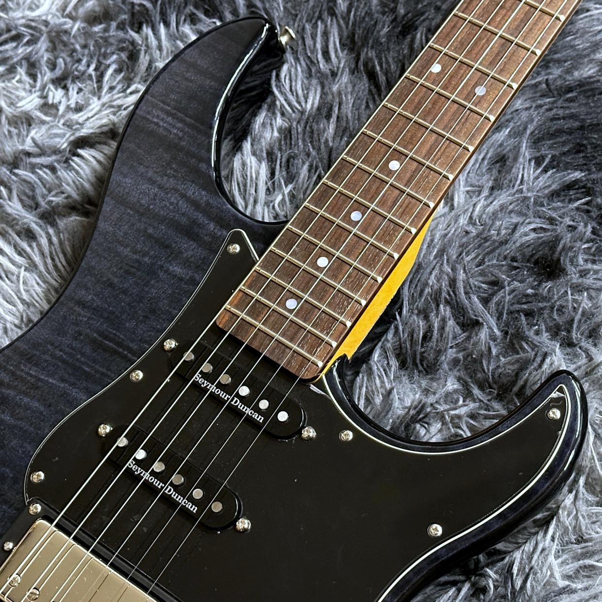 YAMAHA PACIFICA612VIIFM TBL (Trancelucent Black)（新品/送料無料