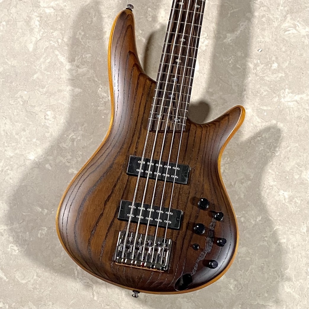 Ibanez SR5AH STAINED WALNUT FLAT 【5弦】【重量 3.78kg
